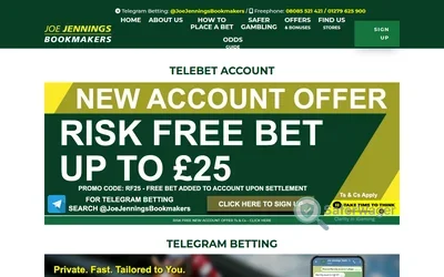 Joe Jennings Bookmakers screenshot