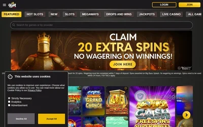 King Casino website
