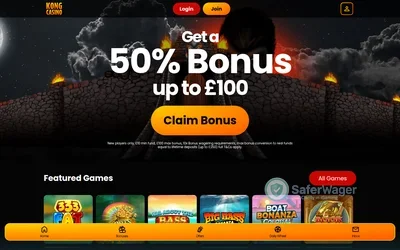 Kong Casino screenshot