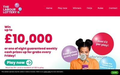 Labour Lottery screenshot