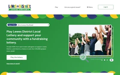 Lewes Local Lottery screenshot
