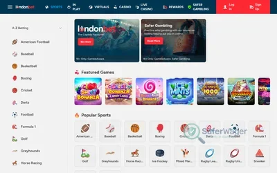 London Bet screenshot
