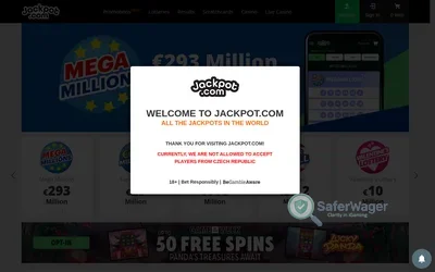 Jackpot.com website