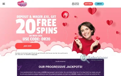 Lovehearts Bingo screenshot