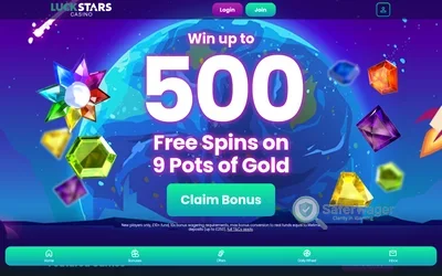 Luckstars Casino screenshot