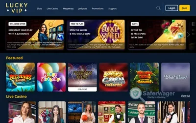 Lucky VIP website