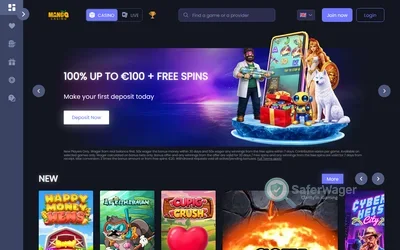 Mango Casino screenshot