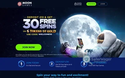 Moon Games Casino screenshot