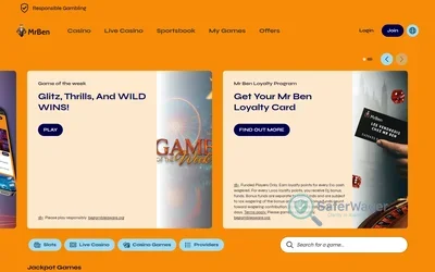 MrBen Casino screenshot