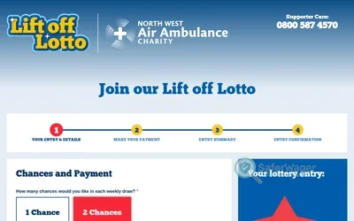 NWAA Charity Payments website
