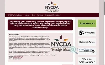 NYCDA Weekly Draw website