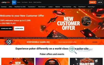 Partypoker screenshot