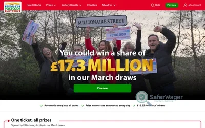 People's Postcode Lottery screenshot