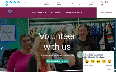 The Prince & Princess of Wales Hospice screenshot