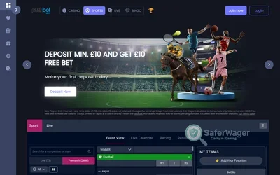 PushBet screenshot