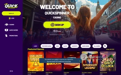 QuickSpinner website