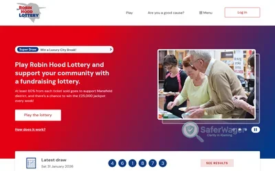 Robin Hood Lottery screenshot