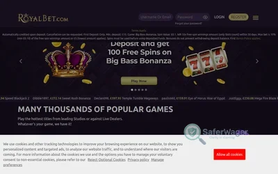 Royal Bet Casino screenshot