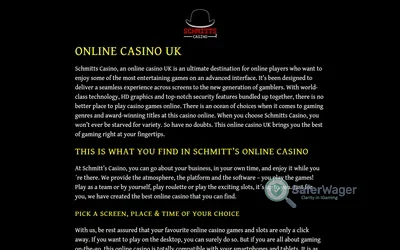 Schmitts Casino screenshot
