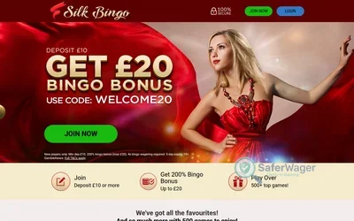 Silk Bingo screenshot