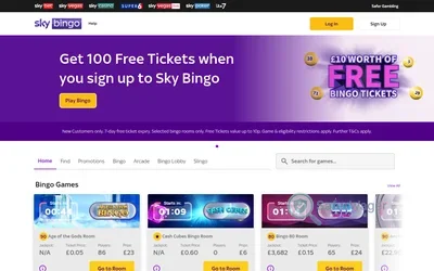 Sky Bingo screenshot