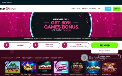 Slot Crazy Casino screenshot