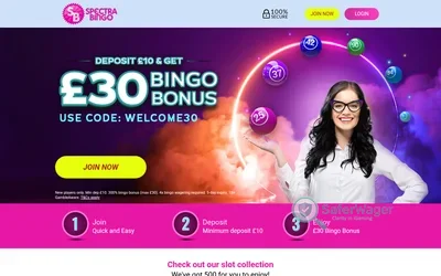 Spectra Bingo screenshot