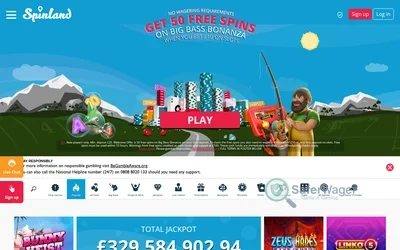 Spinland Casino screenshot