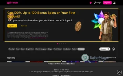 SpinYoo Casino screenshot