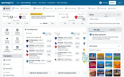 Sportingbet screenshot