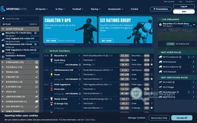 Sportingindex screenshot