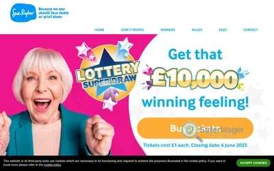 Sue Ryder Super Draw screenshot