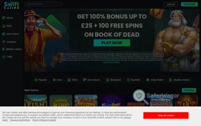 Swift Casino screenshot