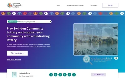 Swindon Lottery screenshot