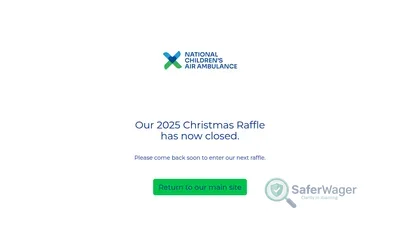 TCAA Raffle Entry website