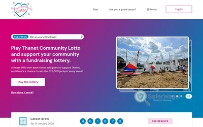 Thanet Lotto screenshot