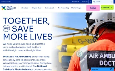 The Air Ambulance Service website