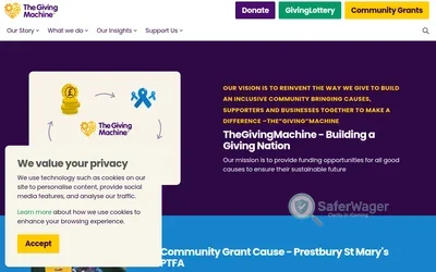 TheGivingMachine screenshot