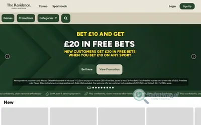 The Residence Casino screenshot