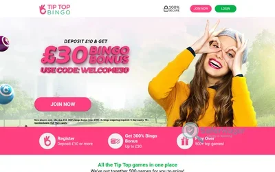 Tip Top Bingo screenshot