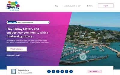 Torbay Lottery screenshot