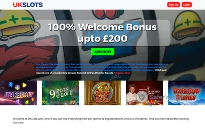 UK Slots screenshot