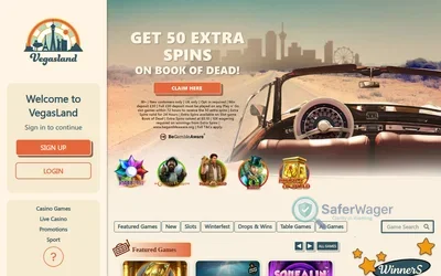 Vegasland Casino screenshot