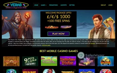 Vegas Mobile Casino screenshot