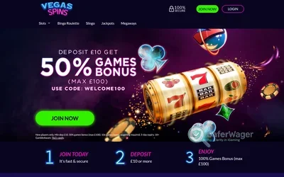 Vegas Spins Casino screenshot