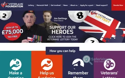 Veterans' Foundation screenshot