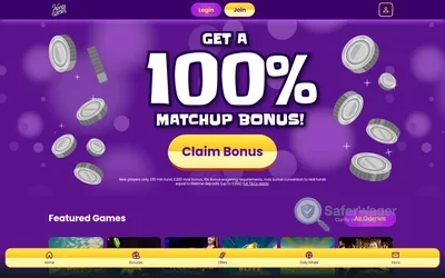 Wonga Games Casino screenshot