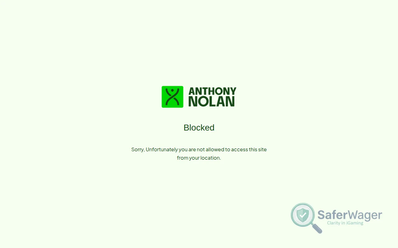 Screenshot of Anthony Nolan Raffle website