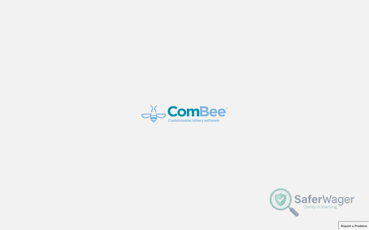 Screenshot of Join Our Lottery website