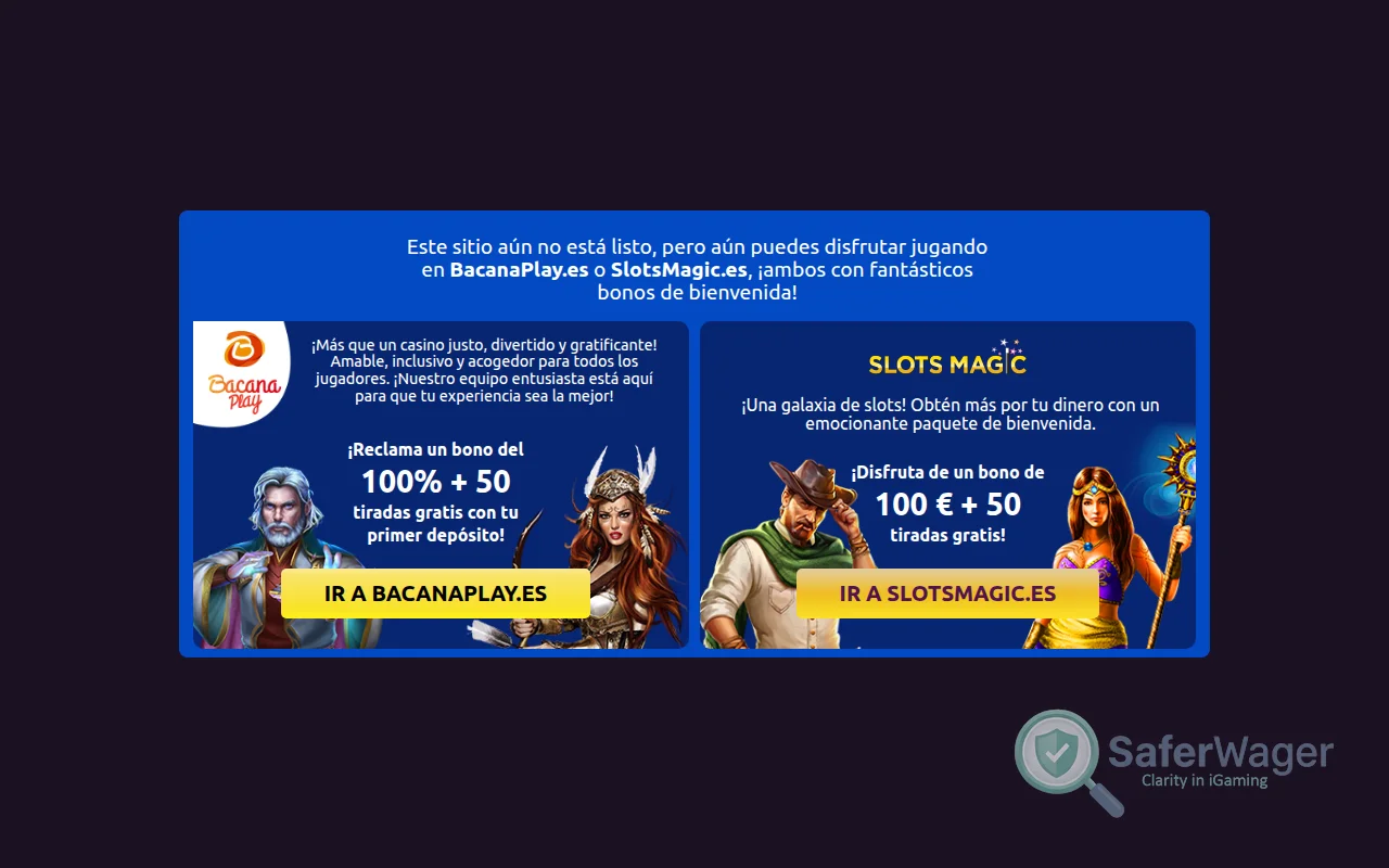 Screenshot of Turbonino Casino website